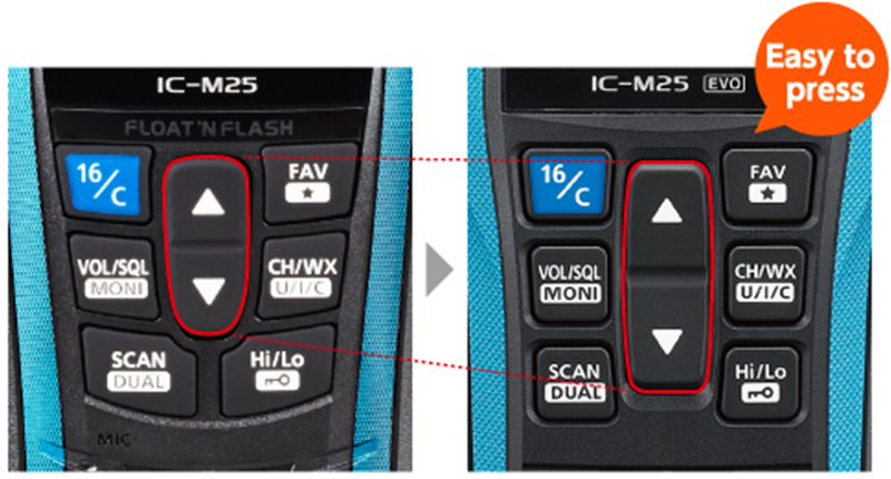 Icom M25 EVO Marine Portable