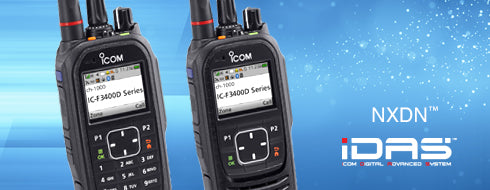 Icom F3400D/F4400D Series Portables