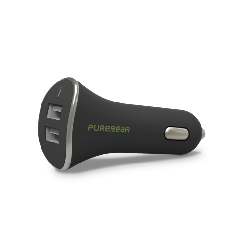 PureGear 24W Universal Dual USB Car Charger