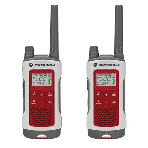 Motorola Rechargeable Emergency T482 Two-Way Radio - 2 Pack